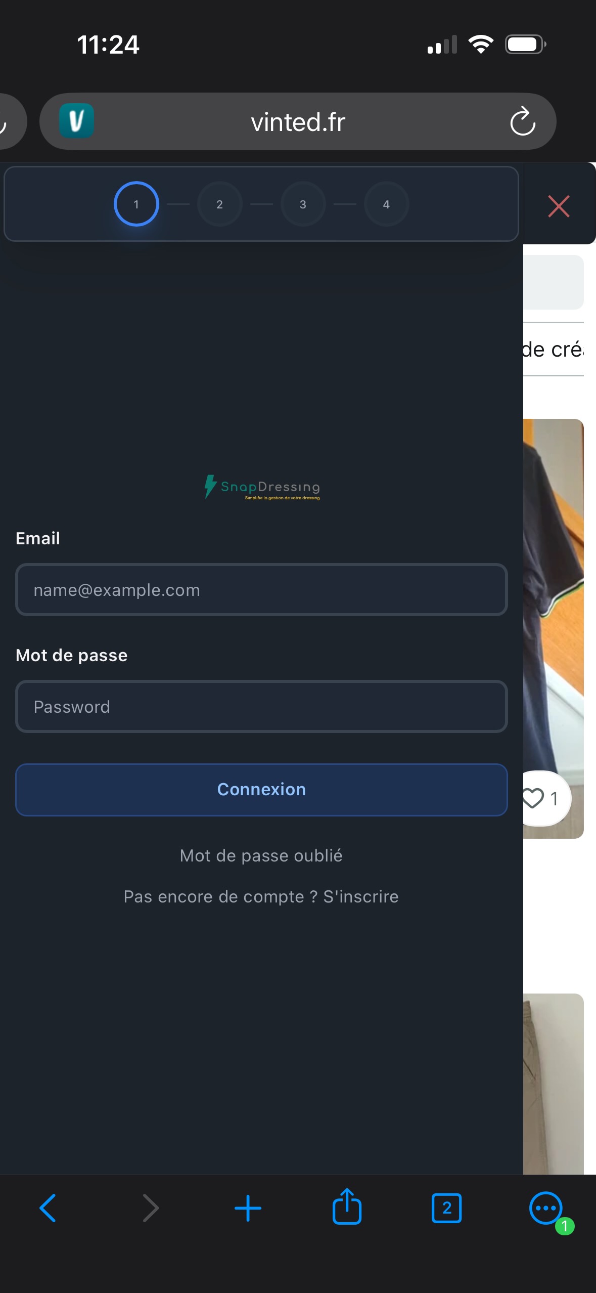 Étape 10 de l'installation